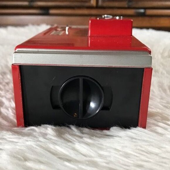 NWOT Vintage Coca-Cola Vending Machine Metal Coin Bank - Picture 10 of 11